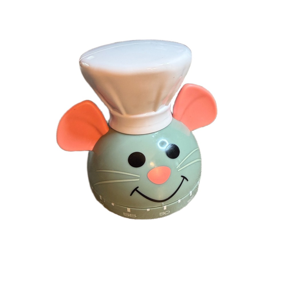 Disney Parks Remys Ratatouille Adventure Mechanical Kitchen Timer Chef Remy